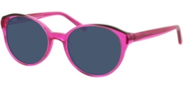 Erica pinkgruen Sonnenbrille ohne Sehstaerke Vollrand Rund