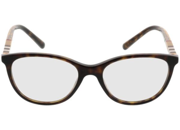 Burberry BE2205 3002 52-17 Brillengestell inkl. Gläser, Damen, Vollrand, Cateye – Bild 2
