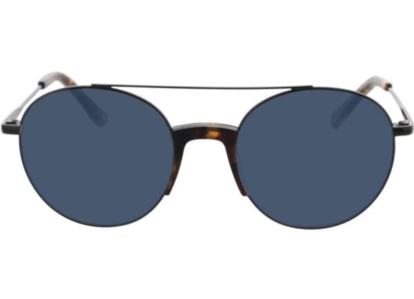 Lemgo - schwarz/havanna Sonnenbrille mit Sehstärke, Vollrand, Rund – Bild 2
