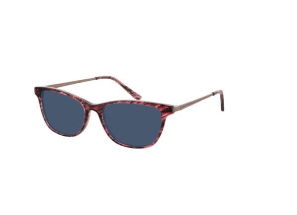 Lola - pink Sonnenbrille ohne Sehstärke, Vollrand, Rechteckig