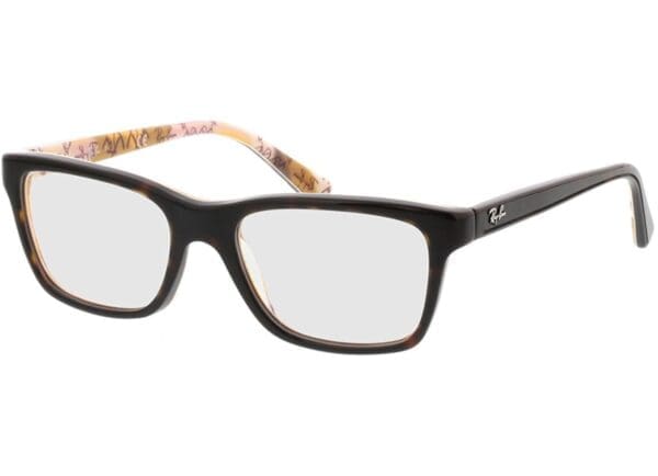 Ray-Ban Junior RY1536 3802 48-16 Brillengestell inkl. Gläser, Kinder, Vollrand, Eckig