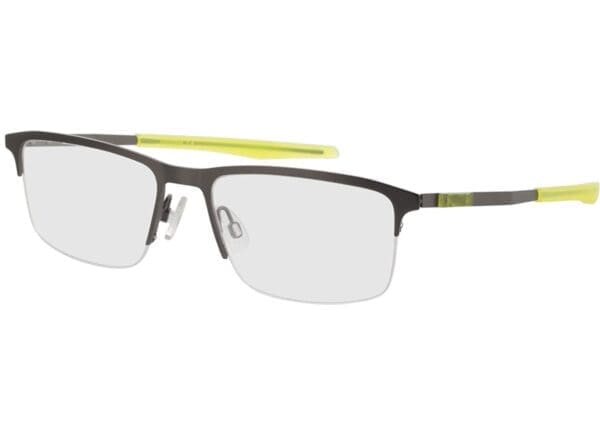 Puma PU0302O-003 57-18 Brillengestell inkl. Gläser, Herren, Halbrand, Rechteckig
