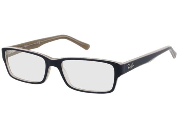 Ray-Ban RX5169 8119 52-16 Brillengestell inkl. Gläser, Damen/Herren, Vollrand, Rechteckig