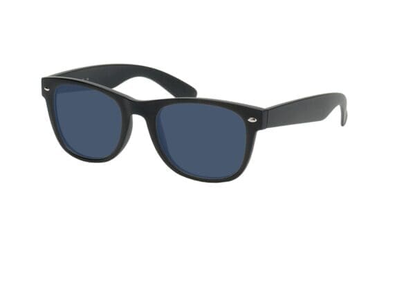 Parma - schwarz Sonnenbrille mit Sehstärke, Vollrand, Eckig