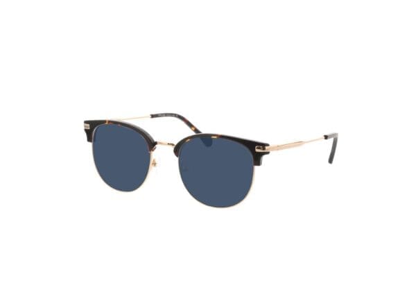 Wimbledon - gold/braun Sonnenbrille mit Sehstärke, Vollrand, browline