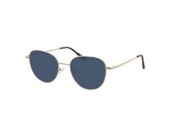 Kadina - gold Sonnenbrille mit Sehstärke, Vollrand, Rund