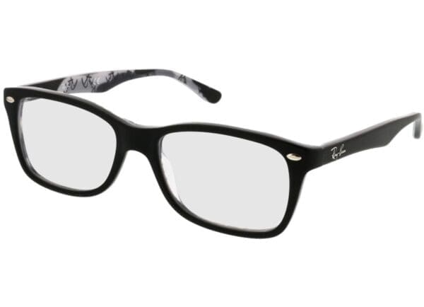 Ray-Ban RX5228 5405 53-17 Brillengestell inkl. Gläser, Damen, Vollrand, Eckig