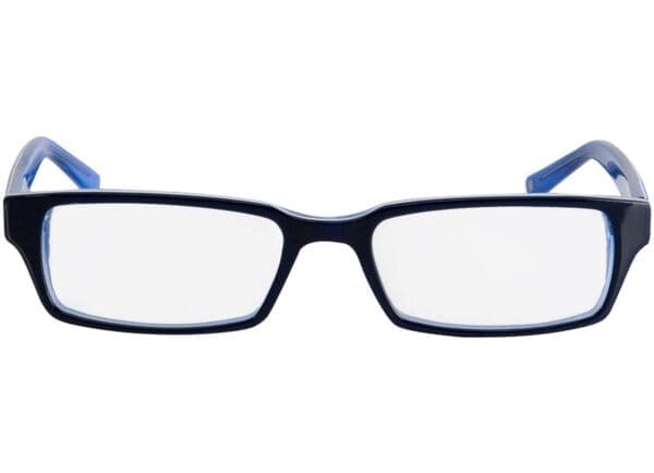 Capuno - dunkelblau/blau Blaulichtfilter-Brille, Vollrand, Dünn – Bild 2