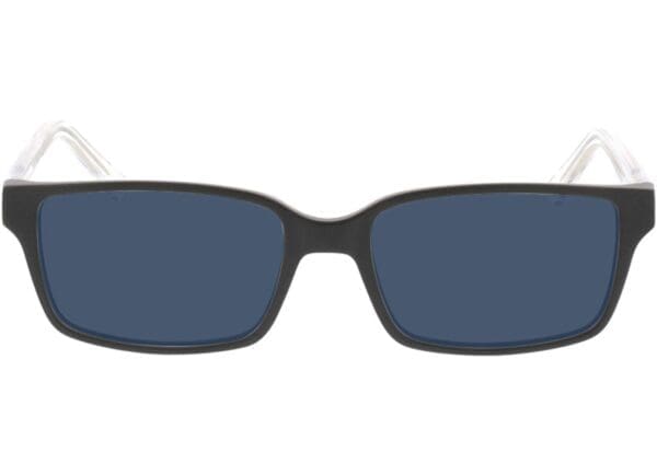 Nixon - matt schwarz/transparent Sonnenbrille mit Sehstärke, Vollrand, Rechteckig – Bild 2