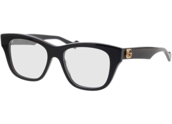 Gucci GG0999O-001 52-17 Brillengestell inkl. Gläser, Damen, Vollrand, Eckig