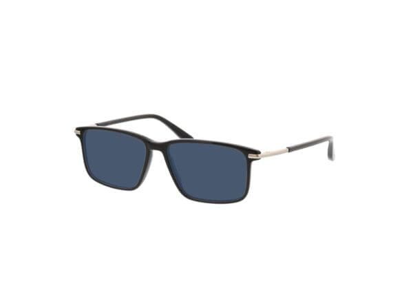 Adeo - schwarz Sonnenbrille mit Sehstärke, Vollrand, Eckig