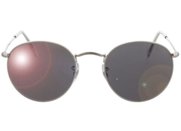 Ray-Ban Round Metal RB3447 9198B1 50-21 Sonnenbrille mit Sehstärke erhältlich, Damen/Herren, Vollrand, Rund – Bild 2