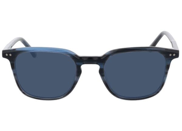 Orlando - blau Sonnenbrille mit Sehstärke, Vollrand, Eckig – Bild 2