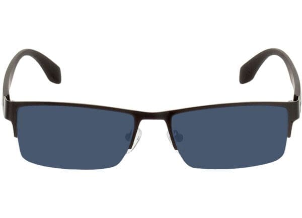 Stanley - schwarz Sonnenbrille mit Sehstärke, Halbrand, Rechteckig – Bild 2