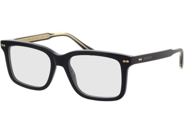 Gucci GG0914O-001 54-18 Brillengestell inkl. Gläser, Herren, Vollrand, Eckig