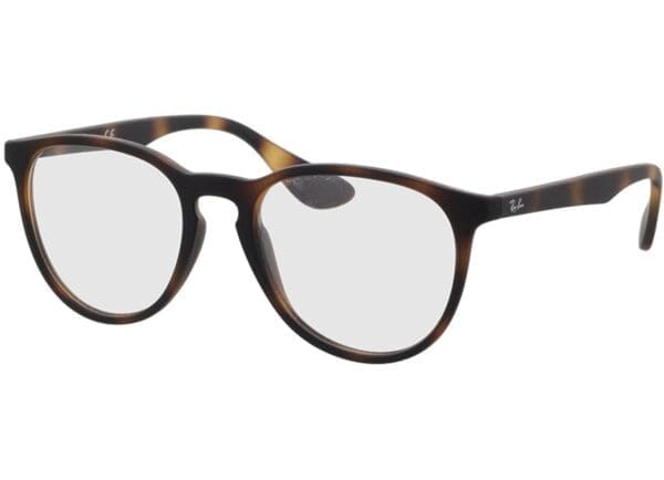 Ray-Ban Erika RX7046 5365 51-18 Brillengestell inkl. Gläser, Damen, Vollrand, Rund