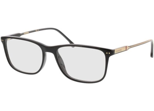 Carrera 202/N 807 55-17 Brillengestell inkl. Gläser, Herren, Vollrand, Eckig