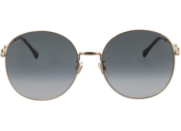 Gucci GG0881SA-001 59-19 Sonnenbrille mit Sehstärke erhältlich, Damen, Vollrand, Rund – Bild 2