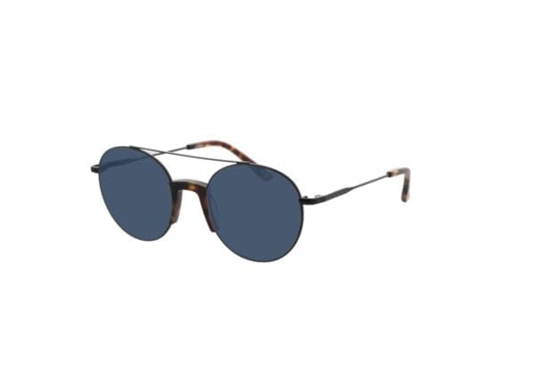 Lemgo - schwarz/havanna Sonnenbrille mit Sehstärke, Vollrand, Rund