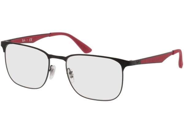 Ray-Ban RX6363 3018 54-18 Brillengestell inkl. Gläser, Damen/Herren, Vollrand, Eckig