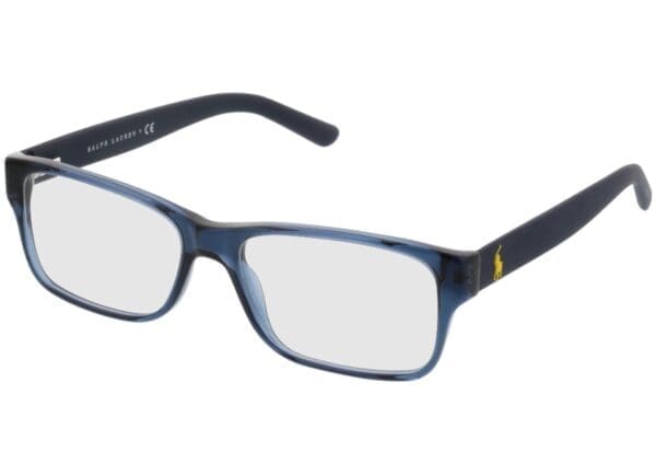 Polo PH2117 5470 54-16 Brillengestell inkl. Gläser, Herren, Vollrand, Eckig