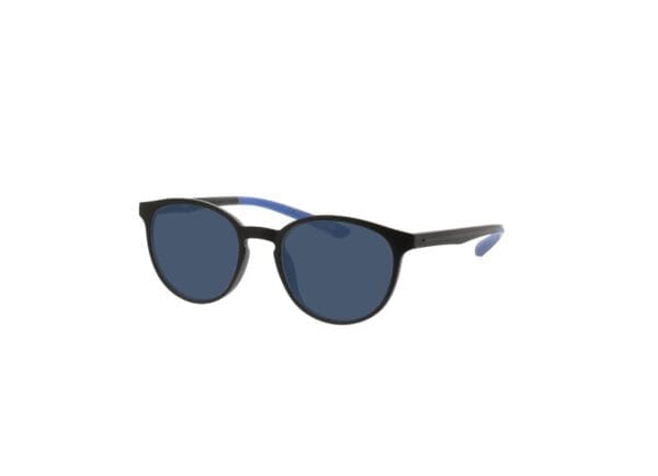 Lato - matt schwarz Sonnenbrille mit Sehstärke, Vollrand, Rund