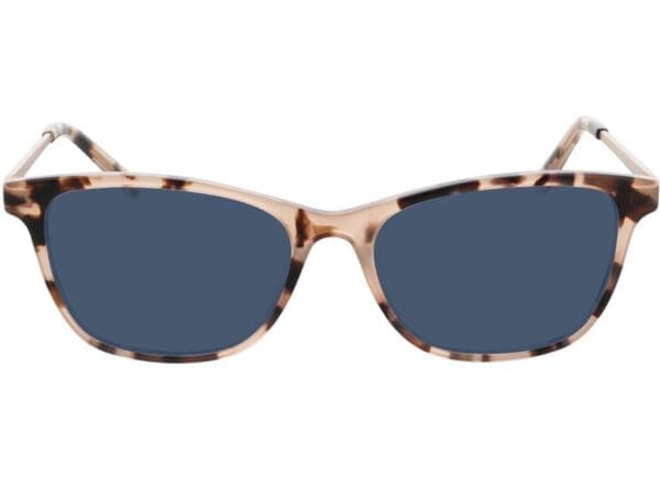 Lola - rosa havanna/roségold Sonnenbrille ohne Sehstärke, Vollrand, Rechteckig – Bild 2