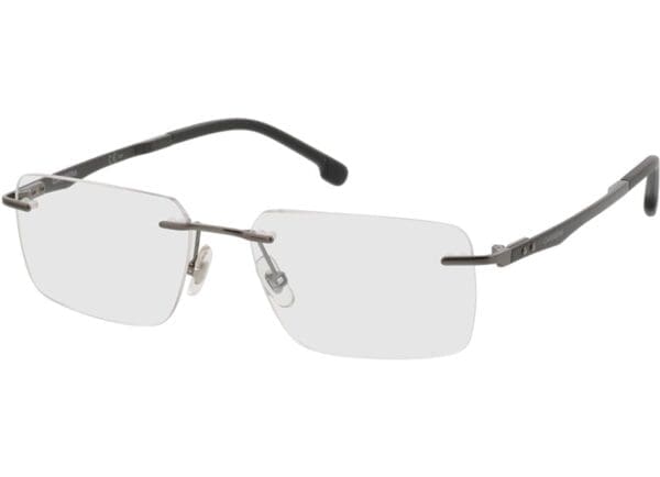 Carrera 8853 KJ1 55-17 Brillengestell inkl. Gläser, Herren, Randlos, Rechteckig