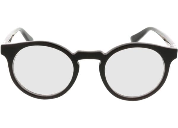 Woodfellas Optical Stiglmaier dark brown 47-22 Brillengestell inkl. Gläser, Herren, Vollrand, Rund – Bild 2