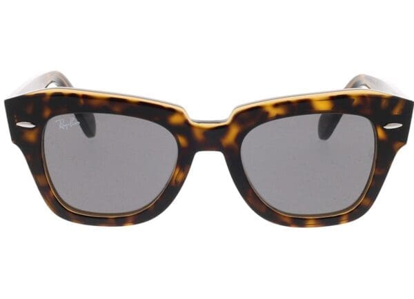 Ray-Ban RB2186 1292B1 49-20 Sonnenbrille mit Sehstärke erhältlich, Damen, Vollrand, Eckig – Bild 2