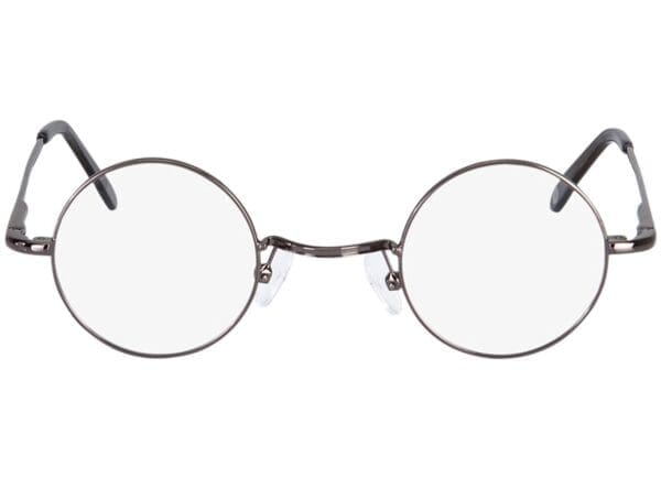 Cary - anthrazit Blaulichtfilter-Brille, Vollrand, Rund – Bild 2