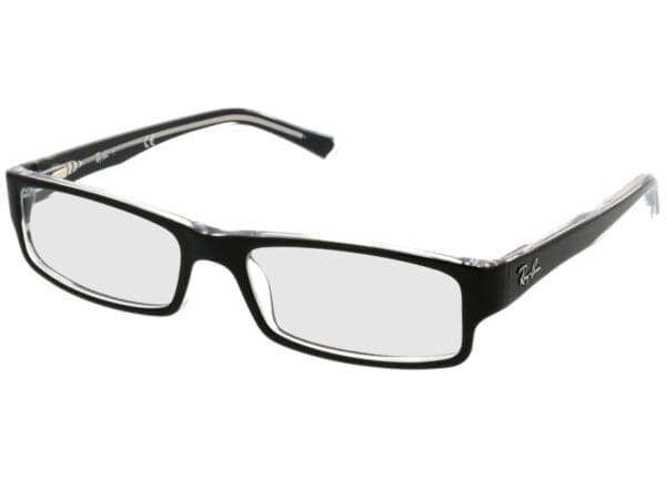 Ray-Ban RX5246 2034 52-16 Brillengestell inkl. Gläser, Herren, Vollrand, Dünn