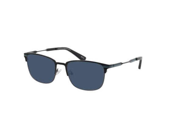 Montreal - schwarz Sonnenbrille ohne Sehstärke, Vollrand, Eckig