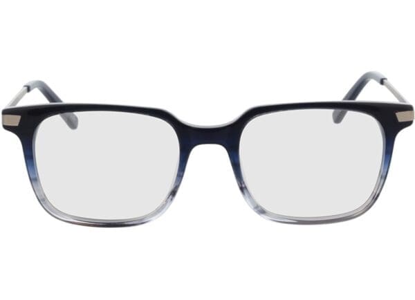 Moca - blau/silber Blaulichtfilter-Brille, Vollrand, Eckig – Bild 2