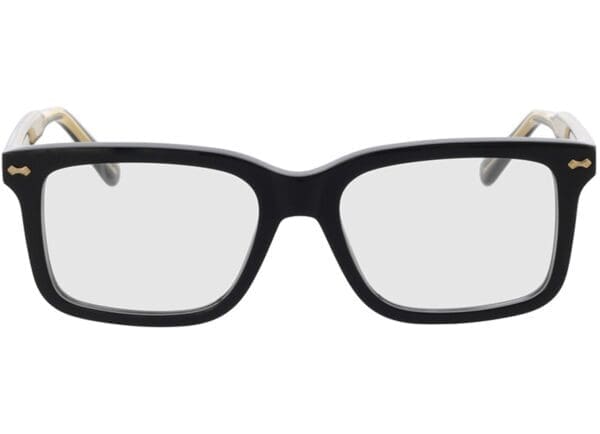 Gucci GG0914O-001 54-18 Brillengestell inkl. Gläser, Herren, Vollrand, Eckig – Bild 2