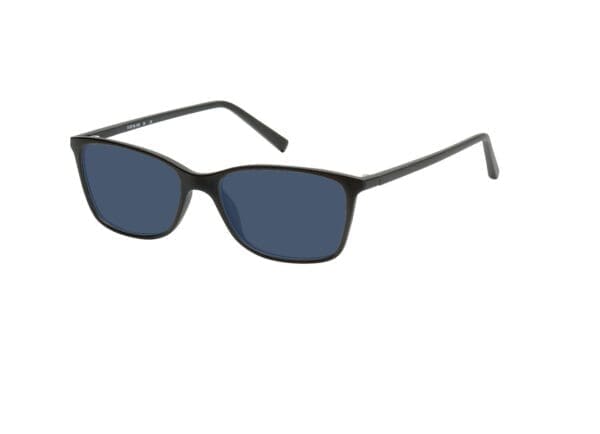 Bergama - schwarz Sonnenbrille mit Sehstärke, Vollrand, Cateye