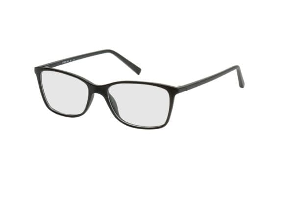 Bergama - schwarz Blaulichtfilter-Brille, Vollrand, Cateye